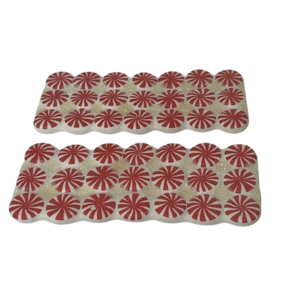 Dept 56 Lot Peppermint Rd Straight Stairs Bridge Arch Candy Cane Fence 52666 - Picture 13 of 14